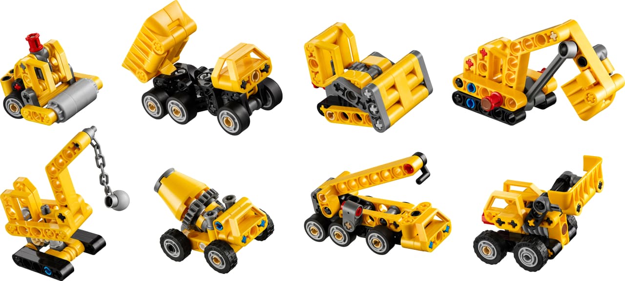 LEGO 42233 Potężne maszyny: doniesienia o pudełkach bez kodów