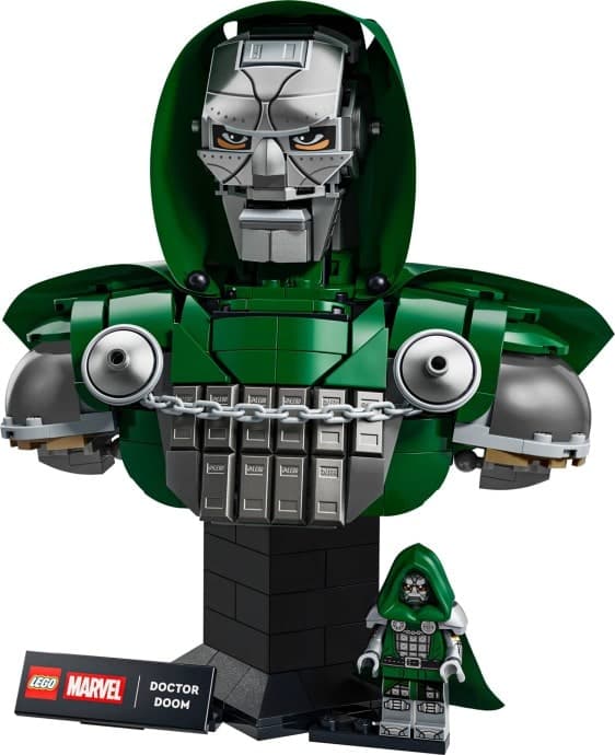 LEGO 76345 Popiersie Doktora Dooma otwiera falę Avengers: Doomsday