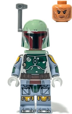 Boba Fett - Helmet, Jet Pack, Printed Arms and Legs, Rangefinder