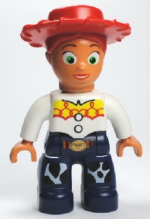 Duplo Figure Lego Ville, Female, Jessie (4580319)
