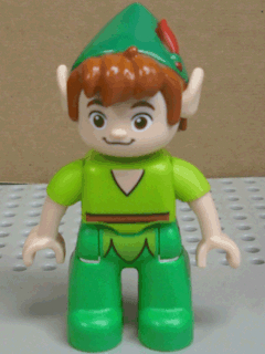 Duplo Figure Lego Ville, Never Land Pirates, Peter Pan (6064868)