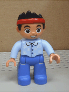 Duplo Figure Lego Ville, Never Land Pirates, Lost Boy (6069979)