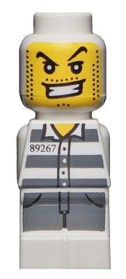 Microfigure City Alarm Thief