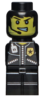 Microfigure City Alarm Police Officer