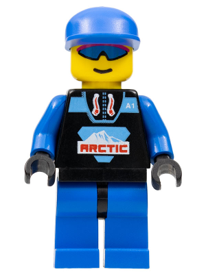 Arctic - Black, Blue Cap