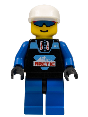 Arctic - Black, White Cap