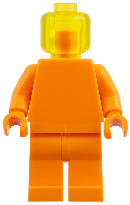Plain Orange Torso, Orange Legs, Trans-Yellow Head