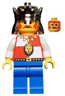 Royal Knights - King, with Blue Legs without Cape and Plume