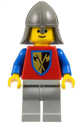 Crusader Axe - Light Gray Legs, Dark Gray Neck-Protector