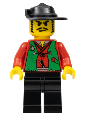 Male Actor, Red Shirt, Black Wide Brim Hat