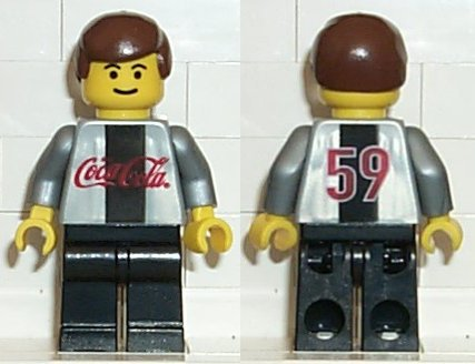 Soccer Player Coca-Cola Secret Player B - Silver