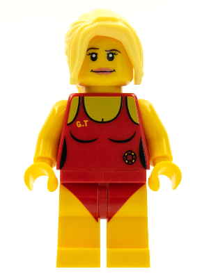 Lifeguard, Series 2 (Minifigure Only without Stand and Accessories)