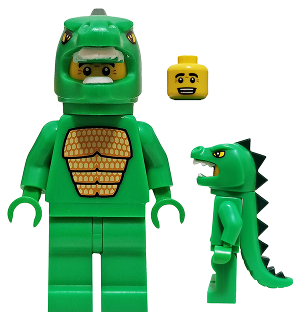 Lizard Man, Series 5 (Minifigure Only without Stand and Accessories)
