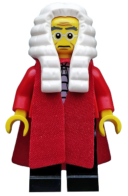 Judge, Series 9 (Minifigure Only without Stand and Accessories)