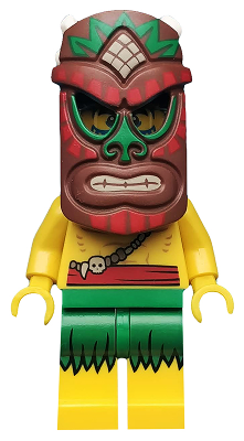 Island Warrior, Series 11 (Minifigure Only without Stand and Accessories)