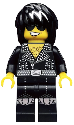 Rock Star, Series 12 (Minifigure Only without Stand and Accessories)