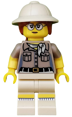 Paleontologist, Series 13 (Minifigure Only without Stand and Accessories)