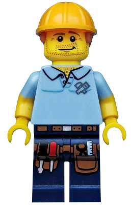 Carpenter, Series 13 (Minifigure Only without Stand and Accessories)
