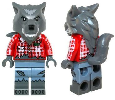 Wolf Guy, Series 14 (Minifigure Only without Stand and Accessories)