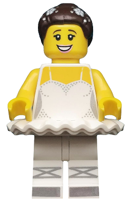 Ballerina, Series 15 (Minifigure Only without Stand and Accessories)