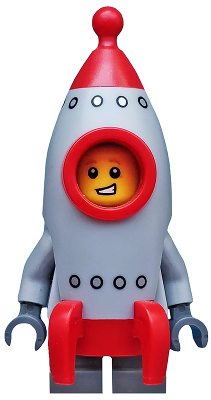 Rocket Boy, Series 17 (Minifigure Only without Stand and Accessories)