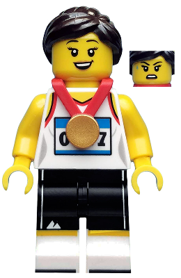 Athlete, Series 20 (Minifigure Only without Stand and Accessories)