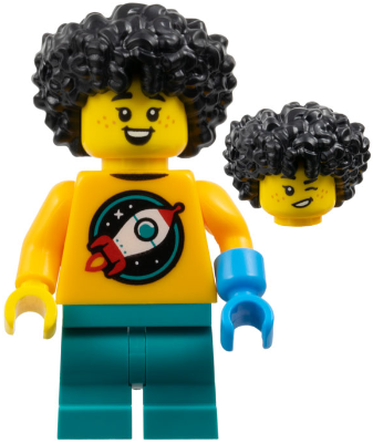 Astronomer Kid, Series 27 (Minifigure Only without Stand and Accessories)