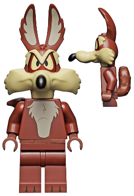 Wile E. Coyote, Looney Tunes (Minifigure Only without Stand and Accessories)