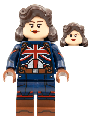 Captain Carter, Marvel Studios, Series 1 (Minifigure Only without Stand and Accessories)