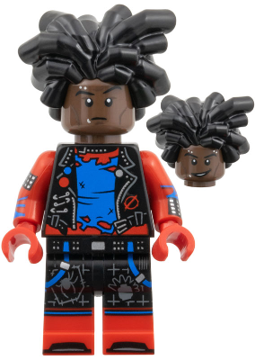 Hobie Brown / Spider-Punk, Spider-Man Across the Spider-Verse (Minifigure Only without Stand and Accessories)