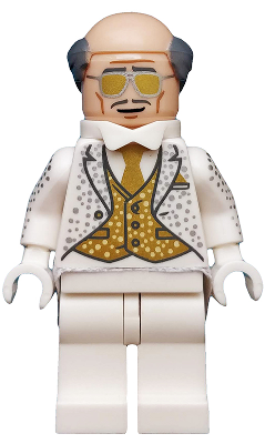 Disco Alfred Pennyworth, The LEGO Batman Movie, Series 2 (Minifigure Only without Stand and Accessories)