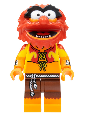 Animal, The Muppets (Minifigure Only without Stand and Accessories)