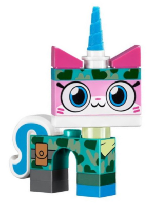 Camouflage Unikitty, Unikitty!, Series 1 (Character Only without Stand)