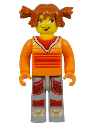 Tina, Orange Torso, Light Gray Legs (4143766)