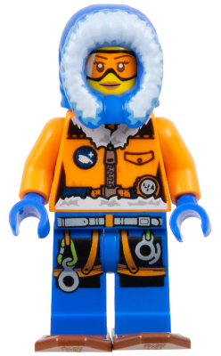 Arctic Explorer, Female with Snowshoes