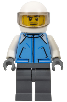 Helicopter Pilot - Medium Blue Jacket