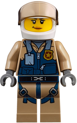 Mountain Police - Officer Female, Helicopter Pilot