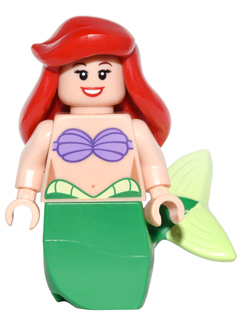 Ariel, Disney, Series 1 (Minifigure Only without Stand and Accessories)