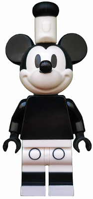 Vintage Mickey, Disney, Series 2 (Minifigure Only without Stand and Accessories)