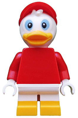 Huey Duck, Disney, Series 2 (Minifigure Only without Stand and Accessories)