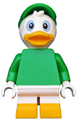 Louie Duck, Disney, Series 2 (Minifigure Only without Stand and Accessories)