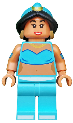Jasmine, Disney, Series 2 (Minifigure Only without Stand and Accessories)