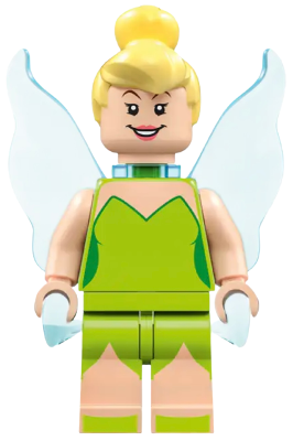 Tinker Bell - Minifigure, Trans-Light Blue Butterfly Wings