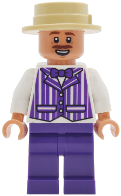 Dapper Dans Quartet Member - Dark Purple Suit