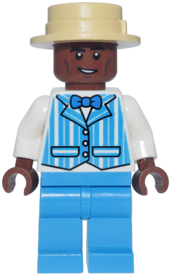 Dapper Dans Quartet Member - Dark Azure Suit
