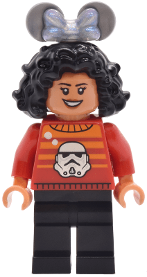 Main Street, U.S.A. Park Guest - Female, Red Star Wars Sweater with Stormtrooper, Black Legs