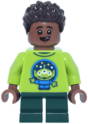 Main Street, U.S.A. Park Guest Child - Boy, Toy Story Sweater with Alien and Rocket on Back, Dark Green Short Legs