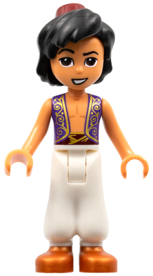 Aladdin - Gold Filigree on Vest and Belt