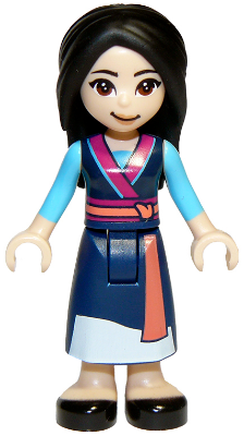 Mulan - Dark Blue Robe