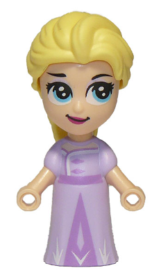 Elsa - Micro Doll, Lavender Dress